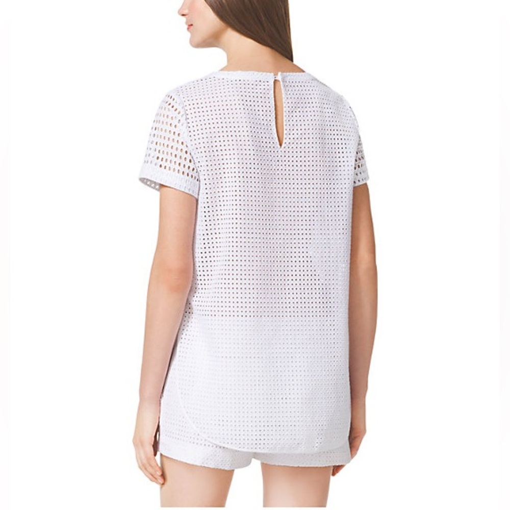 Michael Kors Eyelet Top and Shorts 2-Piece Set - Picture 2 of 16